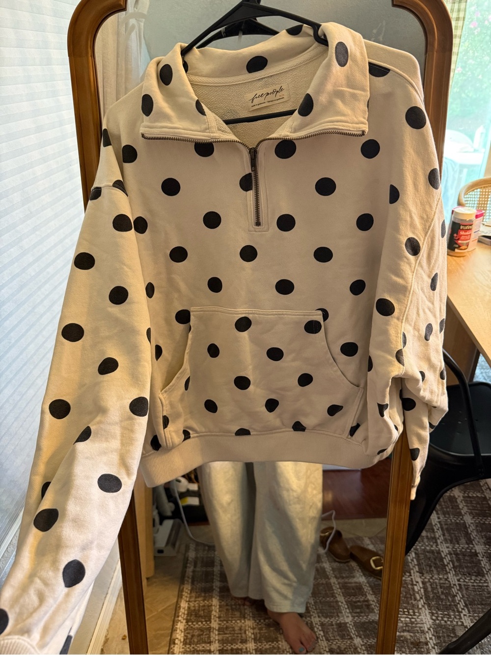 Free People Spot on Half Zip - Picture 2 of 5